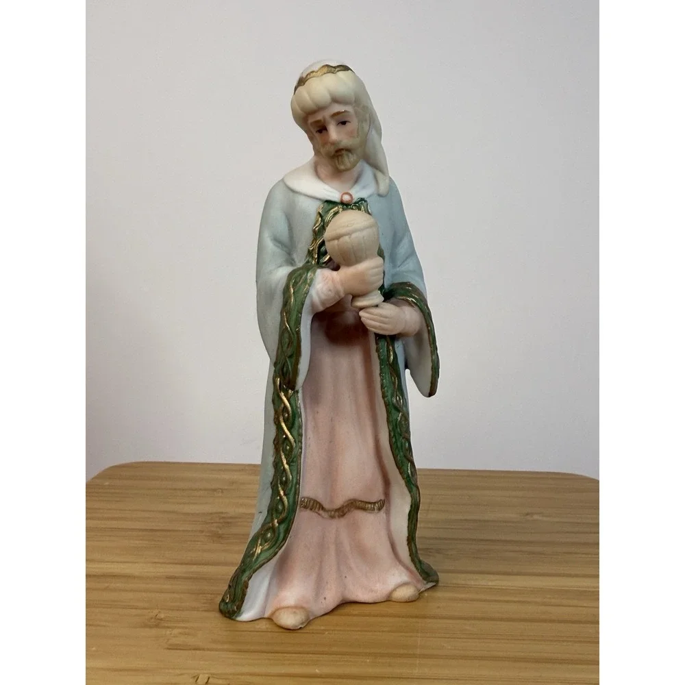 VTG Lefton‎ Wise Men Figurine 1989 